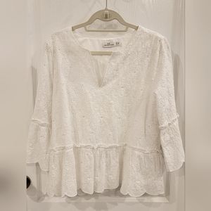 Eyelet Lace Top